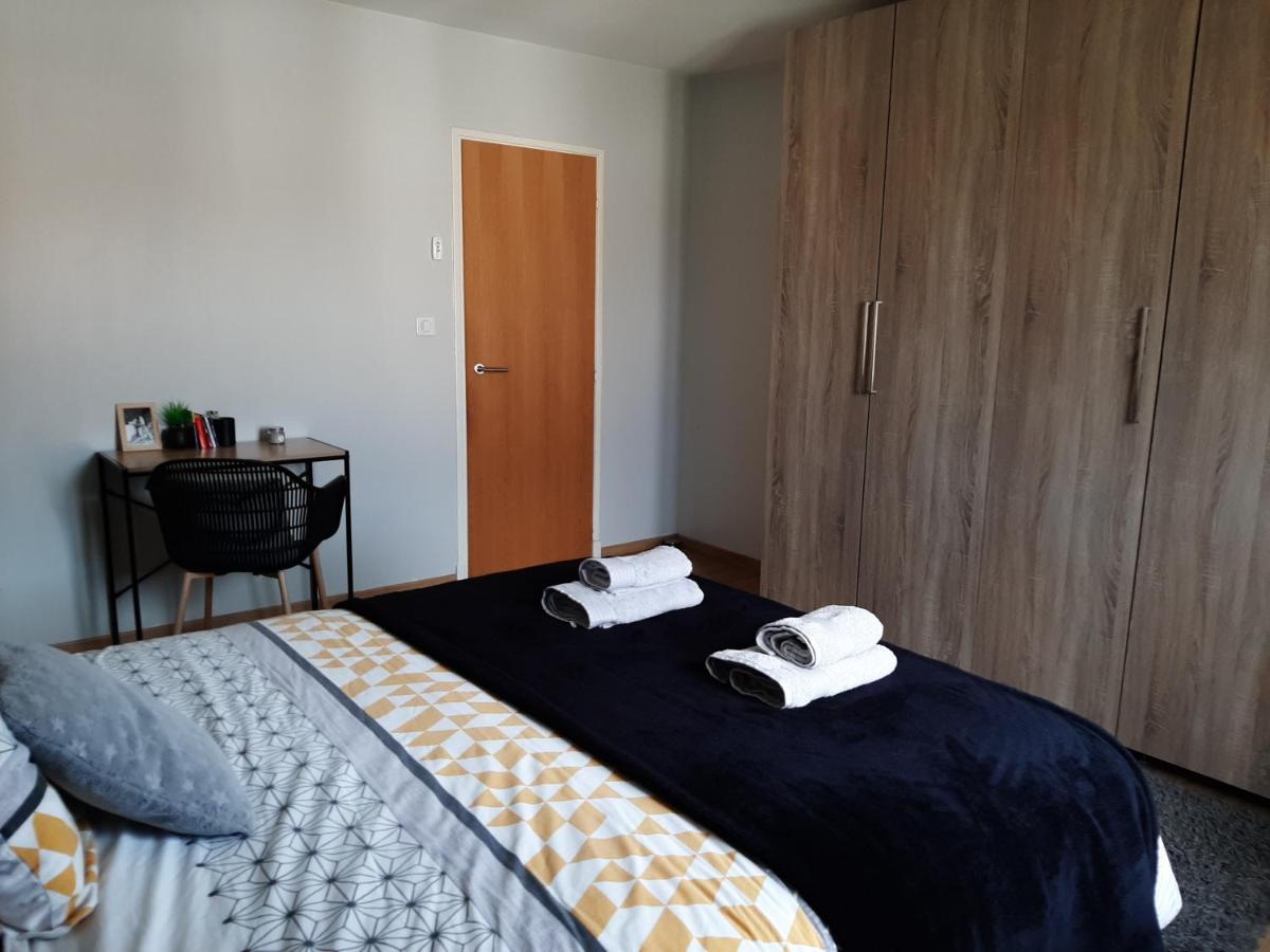 Chambre Double Dans Maison Chaleureuse Et Familiale Carcassonne Exteriör bild
